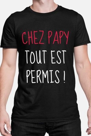 Papy tout permis - Tshirt Homme