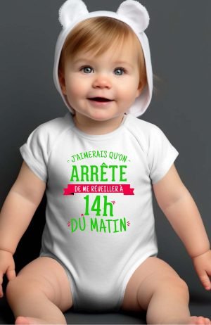 Body Bébé en Gros | Réveiller 14H du mat